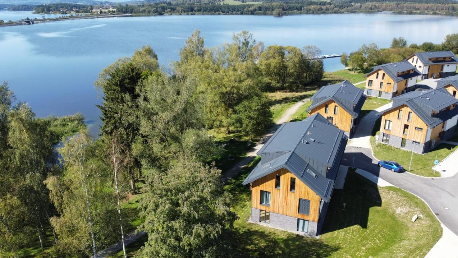 Apartman Na Brehu Lipna Černá v Pošumaví Eksteriør billede
